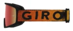 Gogle rowerowe Giro Tazz MTB black red hypnotic z szybą Amber Scarlet i przezroczystą