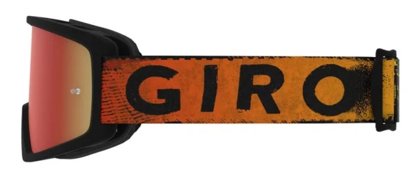Gogle rowerowe Giro Tazz MTB black red hypnotic z szybą Amber Scarlet i przezroczystą