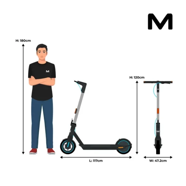 Hulajnoga elektryczna Motus Scooty 10 2022 dla dorosłych