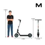 Hulajnoga elektryczna Motus Scooty 10 Plus 2022 dla dorosłych