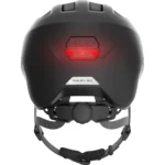 Kask rowerowy dziecięcy Abus Smiley 3.0 ACE LED velvet black w rozmiarze M