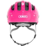 Kask rowerowy MTB dla dzieci Abus Smiley 3.0 S z motywem pink butterfly