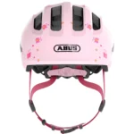 Kask rowerowy MTB dla dzieci Abus Smiley 3.0 z motywem rose princess