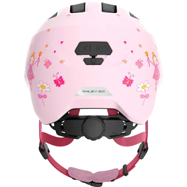 Dziecięcy kask rowerowy Abus Smiley 3.0 w kolorze rose princess