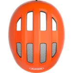 Abus Smiley 3.0 S – bezpieczny kask rowerowy dziecięcy shiny orange