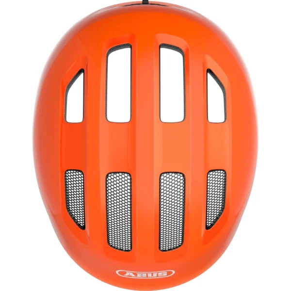 Abus Smiley 3.0 S – bezpieczny kask rowerowy dziecięcy shiny orange