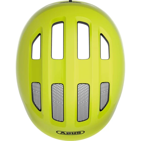 Abus Smiley 3.0 S – bezpieczny kask rowerowy dziecięcy shiny yellow