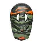 Lekki kask rowerowy BELL Sanction 2 DLX MIPS ravine matte dark green orange
