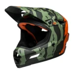 Kask MTB BELL Sanction 2 DLX MIPS komfortowy i bezpieczny w kolorze ravine matte dark green orange