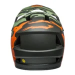 Kask rowerowy BELL Sanction 2 DLX MIPS z systemem dopasowania w kolorze ravine matte dark green orange