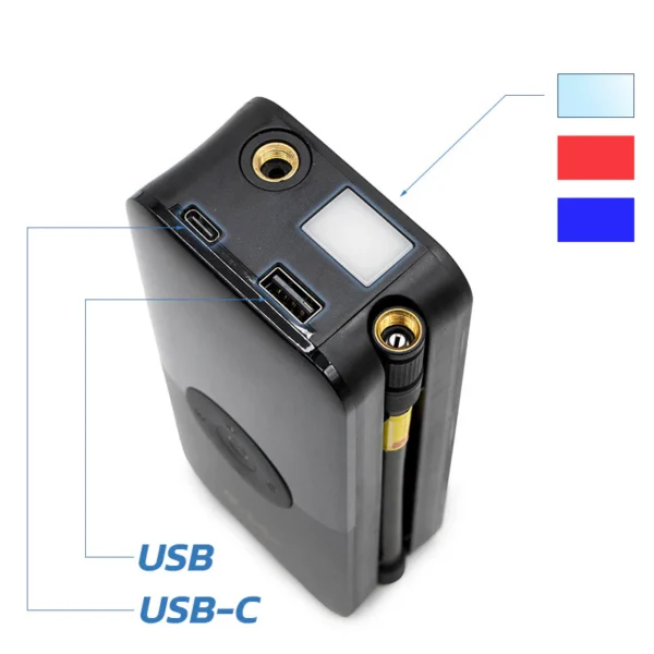 AIR-002 – kompaktowa pompka elektryczna z funkcją powerbank do roweru