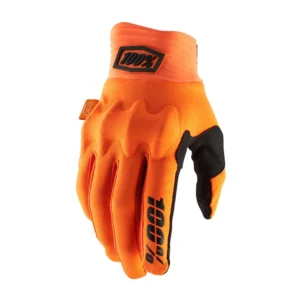 Rękawiczki rowerowe 100% Cognito Glove S fluo orange black do jazdy MTB