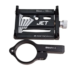 Uchwyt rowerowy na smartfona JET-738 50–100 mm, uniwersalny i stabilny