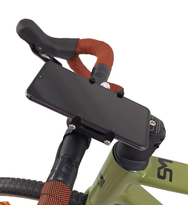 Regulowany uchwyt rowerowy JET-738 50–100 mm na smartfona z mocowaniem