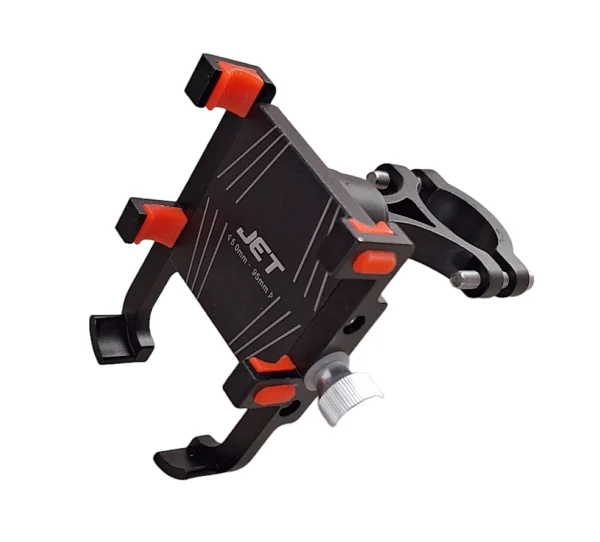 Uchwyt rowerowy JET-746 50–95 mm na smartfona, kompaktowy i wygodny w użyciu