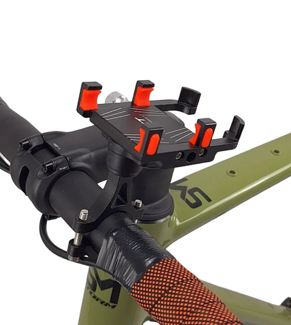 Solidny uchwyt na smartfona JET-746 50–95 mm do roweru i e-hulajnogi