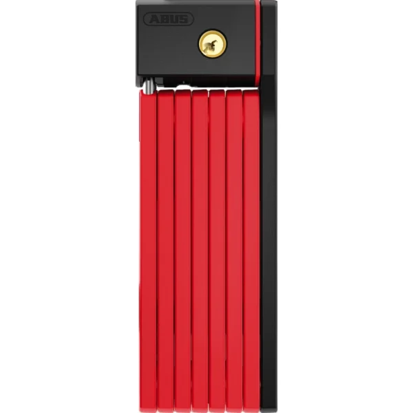 Zamek składany Abus BORDO 5700K/100 red SH do zabezpieczenia roweru lub hulajnogi