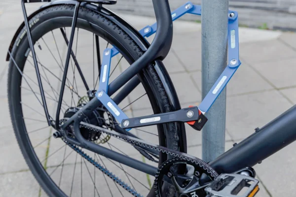 Składany zamek Abus BORDO 5700K/100 SH do roweru i e-bike