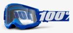 Gogle rowerowe 100% Strata 2 Blue z przezroczystą szybą