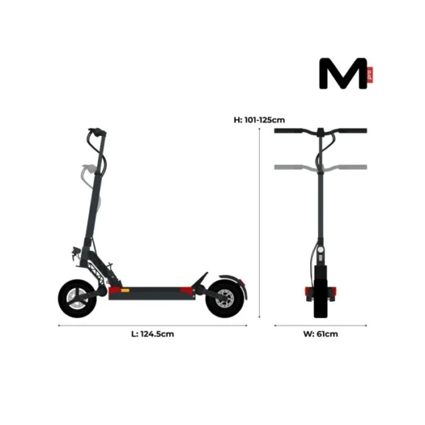 E-scooter Motus Pro 10 2022 – hulajnoga elektryczna z trwałą ramą