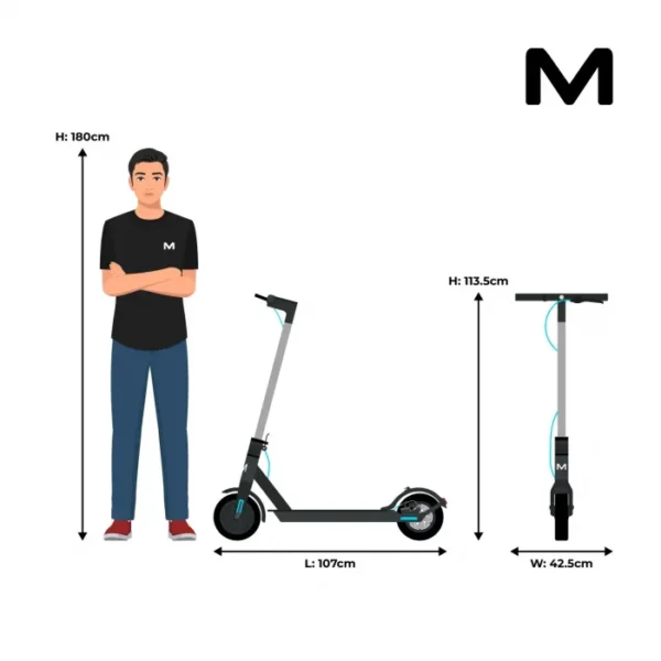 Motus Scooty 8,5 – elektryczna hulajnoga do codziennych dojazdów