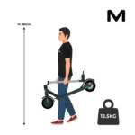 E-scooter Motus Scooty 8,5 idealny na miejskie trasy