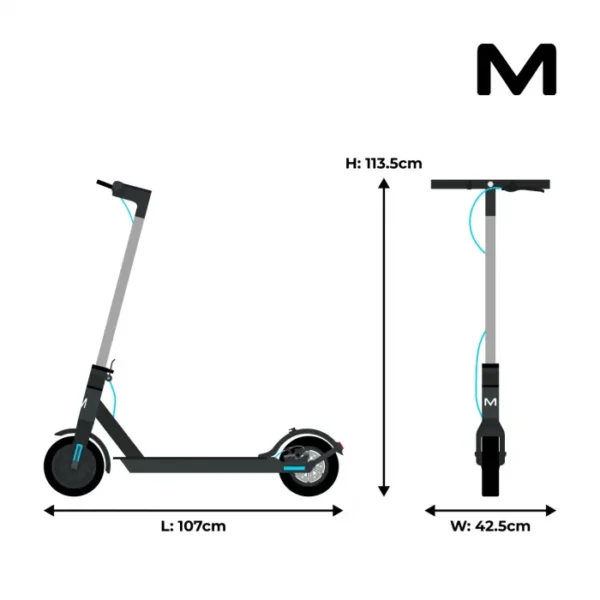 Motus Scooty 8,5 – kompaktowa hulajnoga elektryczna miejska