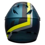 Lekki kask rowerowy BELL Sanction Agility matte blue hi-viz
