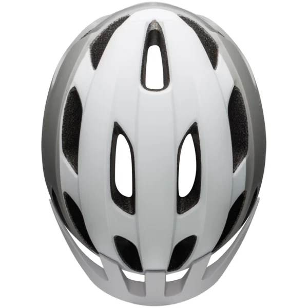 Uniwersalny kask BELL Trace matte white silver 54–61 cm do jazdy MTB i szosowej