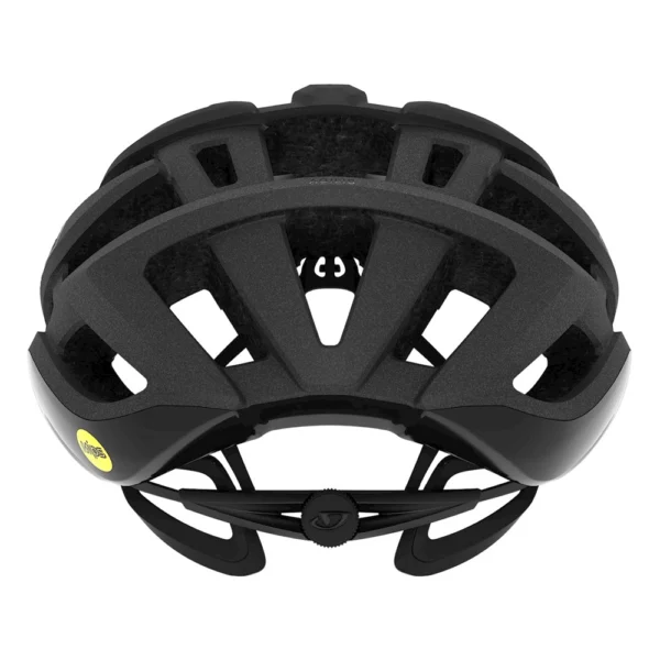Kask rowerowy Giro Agilis M w kolorze matte black z dobrą wentylacją
