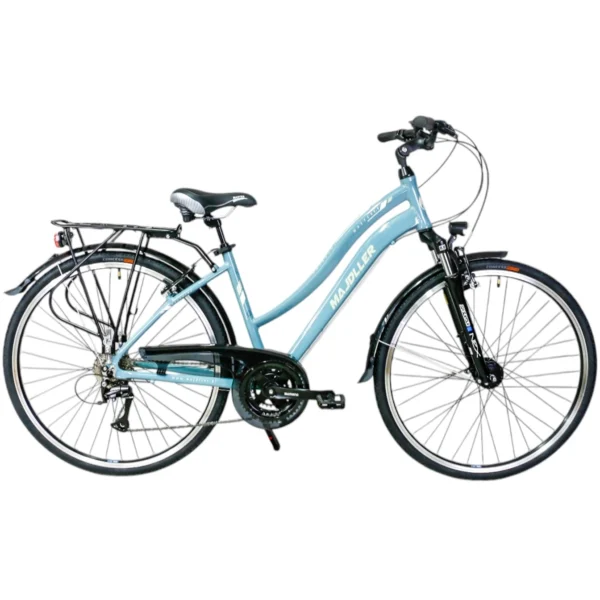 Rower damski Majdller Master 1.1 28 cali w kolorze szarym, rama 17 cali