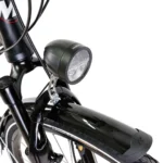 Męski rower miejski Majdller Master 1.2 28” czarny mat, rama 21 cali