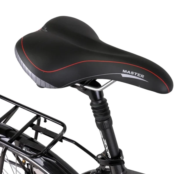 Rower Majdller Master 1.2 28” męski czarny mat, rama 21 cali do codziennej jazdy