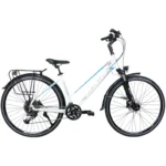 Rower damski Majdller Master 2.0 CU 28 cali w kolorze białym, rama 17 cali