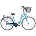 Rower miejskio-trekkingowy Majdller Motta 8.3 28 cali w kolorze morskim, rama 17 cali