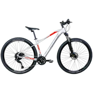 Rower górski Majdller Drakon 9.1 CU 29 cali w kolorze srebrnym, rama 21 cali