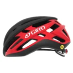 Kask Giro Agilis matte black bright red M do codziennej jazdy i treningów
