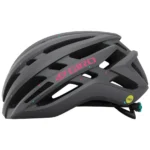 Lekki damski kask Giro Agilis W matte charcoal mica M zapewniający komfort i wentylację