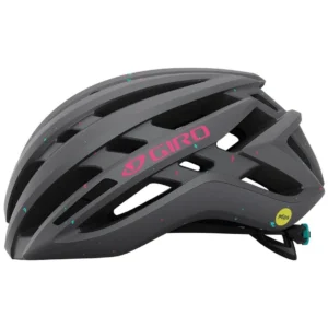 Lekki damski kask Giro Agilis W matte charcoal mica M zapewniający komfort i wentylację