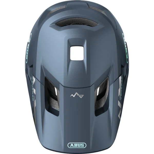 Abus YouDrop FF midnight blue S – kask full face dla dzieci