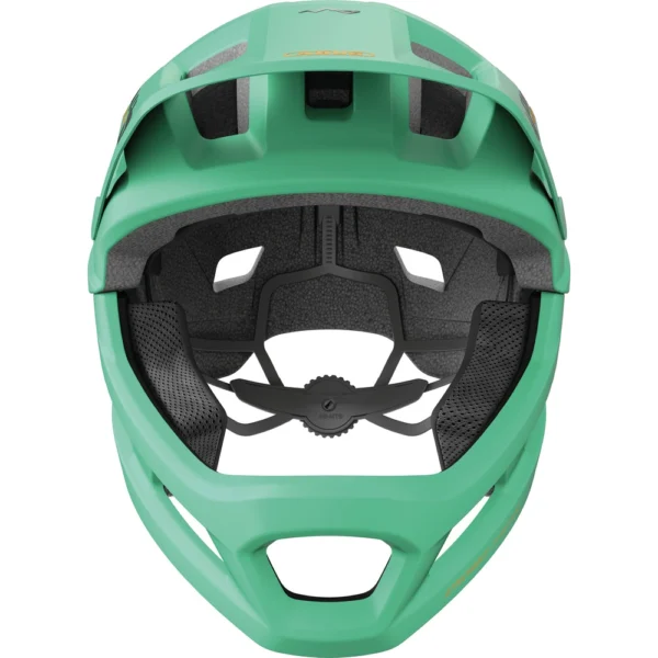 Abus YouDrop FF sage green S – kask full face dla dzieci
