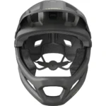 Abus YouDrop FF velvet black S – kask full face dla dzieci