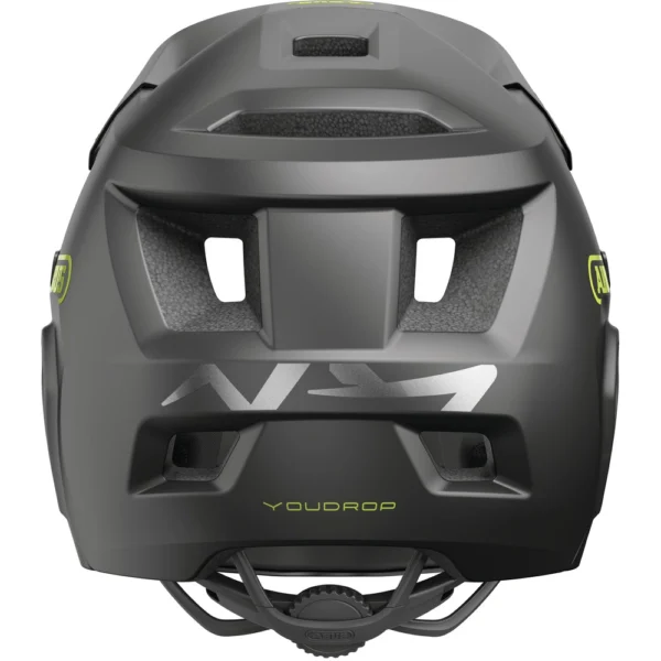 Kask dziecięcy full face Abus YouDrop FF velvet black S czarny