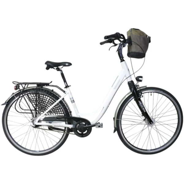 Rower miejski Majdller Cameo 8.7 28 cali biały połysk rama 17 cali