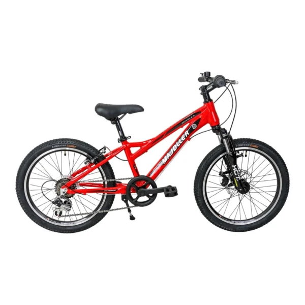Rower dziecięcy Majdller Drakon 2.0 20 cali czerwony rama 11 cali