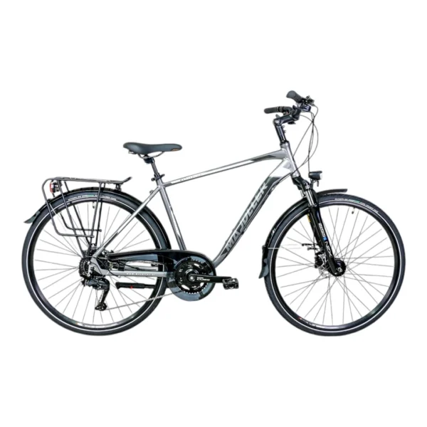 Rower trekkingowy Majdller Master 1.2 CU 28 cali grafitowy rama 21 cali