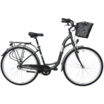 Rower miejski Majdller Motta 8.3 28 cali czarno-złoty mat rama 17 cali