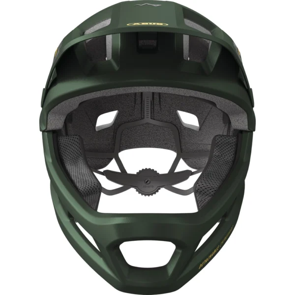 Kask rowerowy Abus YouDrop FF moss green zielony dla dzieci