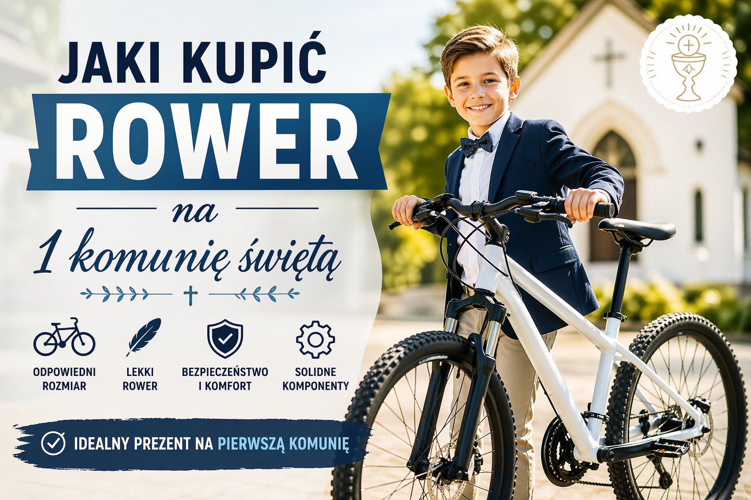 Rower na Komunię