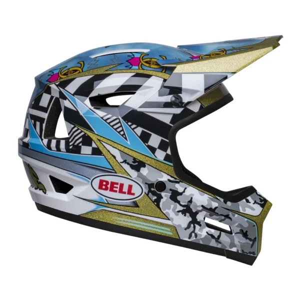 Bell Sanction 2 DLX MIPS Caiden 24 2025 L – kask rowerowy full face Kask rowerowy Bell Sanction 2 DLX MIPS Caiden 24 gloss black white 2025 rozmiar L